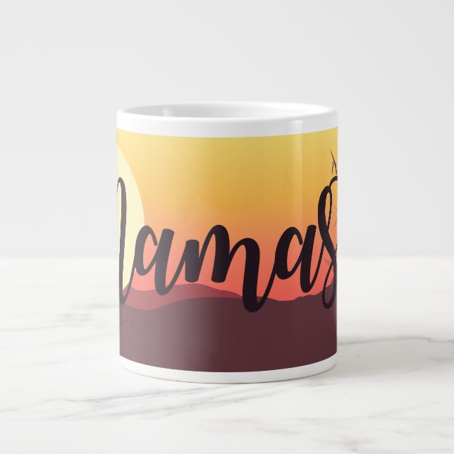 Caneca De Café Grande Nome (Frente)