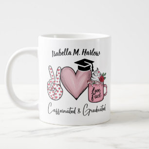 Caneca De Café Grande Nome cafeinado e graduado