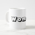 Caneca De Café Grande Nome de Texto para Mulheres Texto Preto Cor Texto<br><div class="desc">Nome de Texto das Mulheres Texto Preto Cor de Texto Preto Estilo Mug Estilo Jumbo Pakenham,  Corda Confortável</div>
