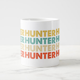 Caneca De Café Grande Nome do Caçador Camisas e Ofertas Nome do Caçador