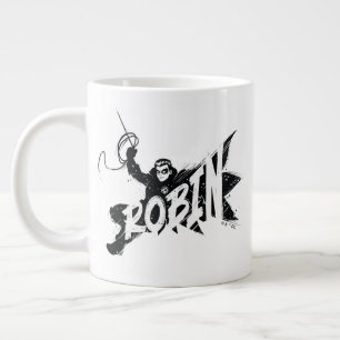 Caneca De Café Grande Nome do Pincel Robin Ink