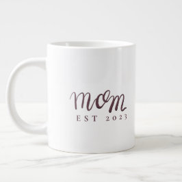 Caneca De Café Grande Nome Personalizado Estabelecido Mamãe Presente de 