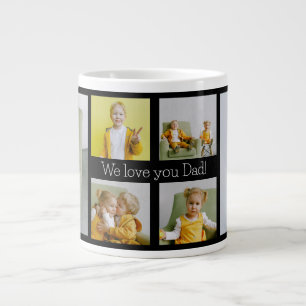 Caneca De Café Grande Nós Amamos Você Papai 6 Fotos