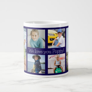 Caneca De Café Grande Nós Amamos Você Vovô 6 Fotos
