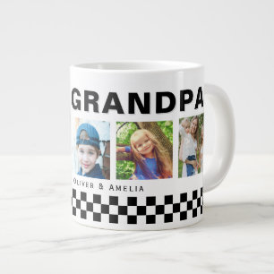 Caneca De Café Grande Nós te amamos Avô 5 Fotos Lembrança