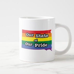 Caneca De Café Grande Nosso Estado de Orgulho  Dakota do Sul