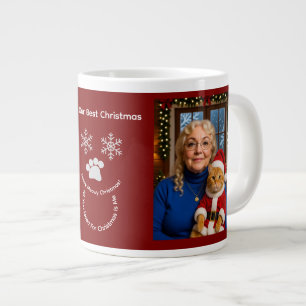 Caneca De Café Grande Nosso Melhor Natal Personalizado ,Caneca Especiali