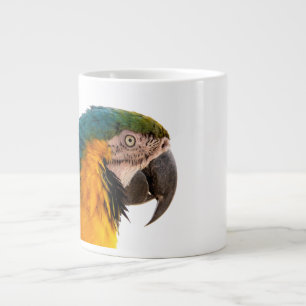 Caneca De Café Grande Notas Post-it de Papagaio