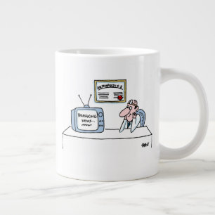 Caneca De Café Grande Notícias sobre o lançamento da TV Ortopedista En