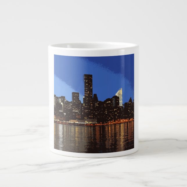 Caneca De Café Grande Nova Iorque 001 (Frente)