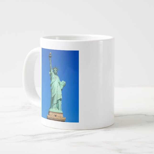 Caneca De Café Grande Nova Iorque, Estátua da Liberdade (Frente Esquerda)