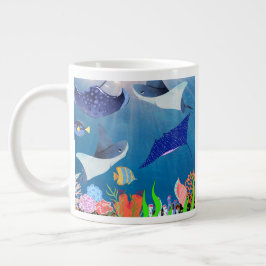 CANECA DE CAFÉ GRANDE NOVA ZEALAND MELHOR PAI KIWI PAI