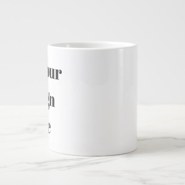 Caneca De Café Grande novo (Frente)