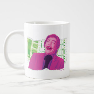 Caneca De Café Grande O Álbum de Recortes do Coringa Rindo