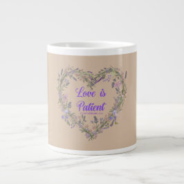 Caneca De Café Grande O amor é....