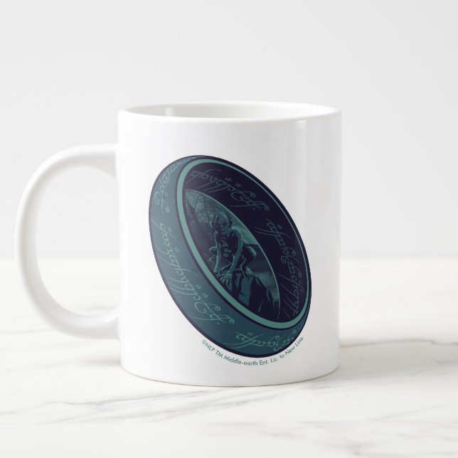 Caneca De Café Grande O Anel Único™ GOLLUM™ Gráfico (Esquerda)