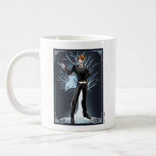 Caneca De Café Grande O anime Ron Weasley Jack Russell Terrier Patronus