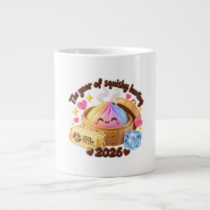 Caneca De Café Grande O Ano da Caça ao Squishy 2026!