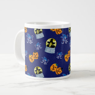Caneca De Café Grande O Assistente De Oz™ Padrão de Bruxa Má De Hallow