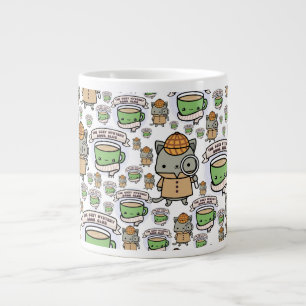 Caneca De Café Grande O Clube do Livro Misterioso Cozy Mug