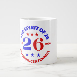 CANECA DE CAFÉ GRANDE O ESPÍRITO DE 26 - SEMIQUINCENTENÁRIO