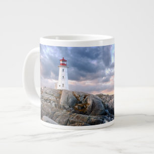 Caneca De Café Grande O Farol de Casca da Peggy