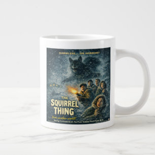 Caneca De Café Grande O Filme Paródia da Coisa Esquilo