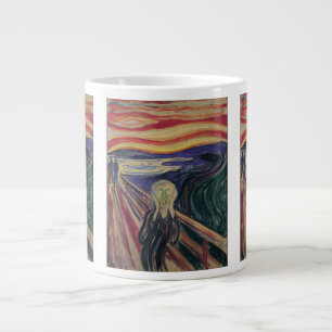 Caneca De Café Grande O Gritar de Edvard Munch, expressionismo venenoso