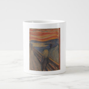 Caneca De Café Grande O Grito da Natureza por Edvard Munch 1893