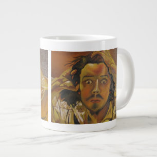 Caneca De Café Grande O Homem Desesperado