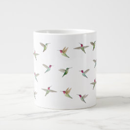 Caneca De Café Grande O Hummingbird de Anna