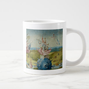Caneca De Café Grande O Jardim das Delícias Terrenas