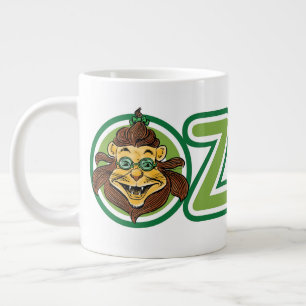 Caneca De Café Grande O Mágico de Oz Vintage, Leão na Letra O