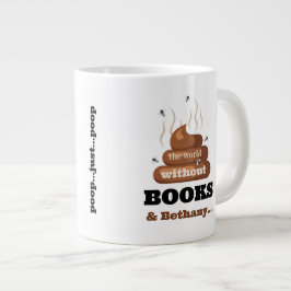 Caneca De Café Grande O Melhor Amigo Engraçado Adquiriu Bookie Gift Mug