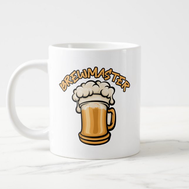 Caneca De Café Grande O Mestre Cervejeiro Precisa de um Caneco de Cervej (Esquerda)