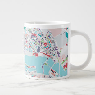 Caneca De Café Grande O Município de Amesterdã