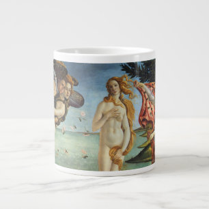 Caneca De Café Grande O Nascimento de Vênus por Sandro Botticelli