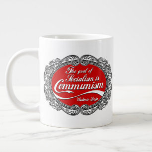 CANECA DE CAFÉ GRANDE "O OBJETIVO" GIGANTE CAFÉ MUG