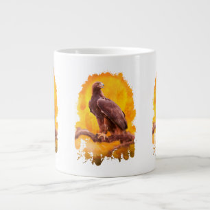 Caneca De Café Grande "O OURO UM" 3 Ouro Águia 20 oz