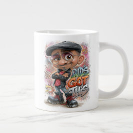Caneca De Café Grande O Pai Tem Isso