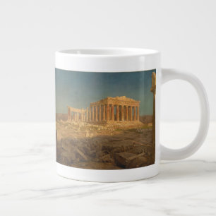 Caneca De Café Grande O Partenon