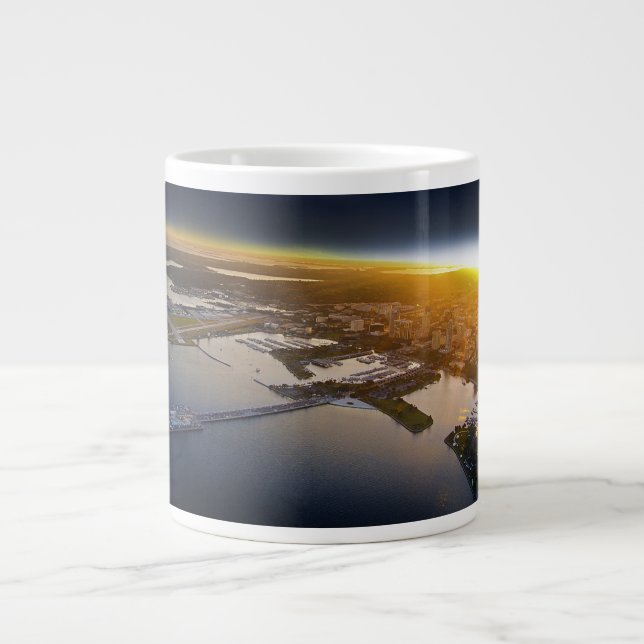 Caneca De Café Grande O Pier (Frente)