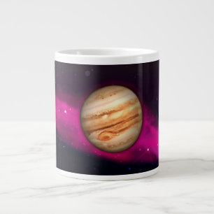 Caneca De Café Grande O Planeta Júpiter