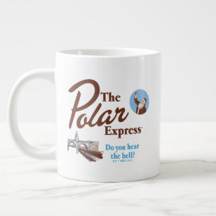 Caneca De Café Grande O Polar Express Retrato "Você Ouve A Bela"