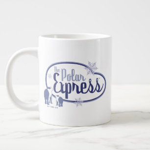 Caneca De Café Grande O Polar Express   Ursos Polares — Gráfico Retro