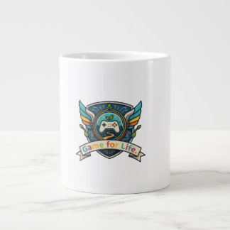 Caneca De Café Grande ''O presente para o melhor amigo e amante de jogos