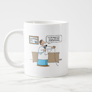 Caneca De Café Grande O Proctólogo Funny Karaoke Canta Música