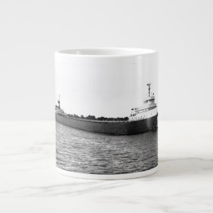 Caneca De Café Grande O St. Clair River Vintage do Edmund Fitzgerald