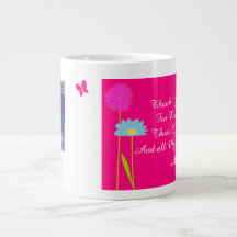 Obrigado Deus 4 Tudo Mug!~ 20 Oz Grande Cerâmica