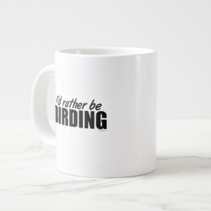 Caneca De Café Grande Observador de pássaro